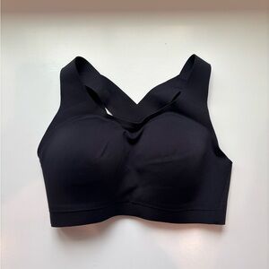 Lululemon Enlite Weave-Back Black Sports Bra High Support